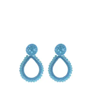Sophia Earrings Light Blue